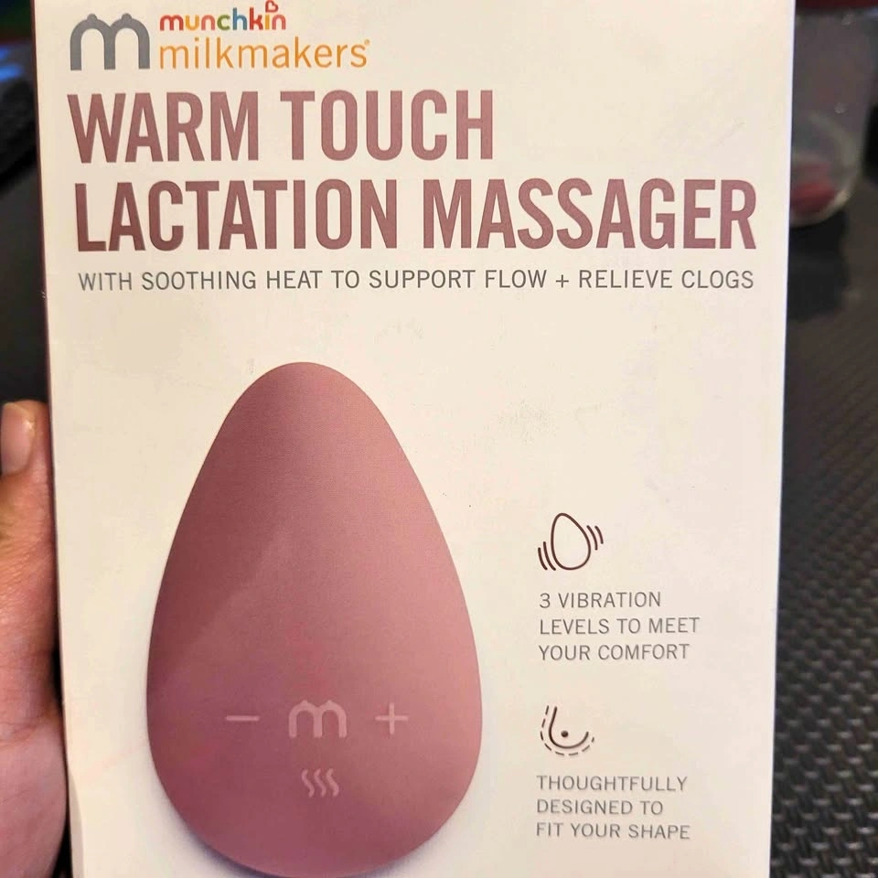 Munchkin Milkmakers Warm Touch Lactation Massager