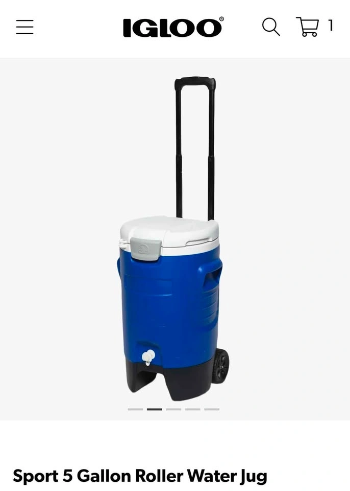 Igloo 5gal Roller Water Jug - photo 2