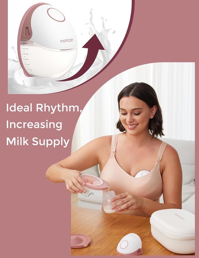 NEW Momcozy 2-pack Breast Pump M6 Hands Free - photo 2