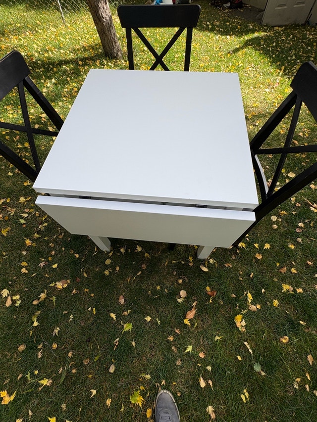 IKEA Dining Table and Chairs - photo 4