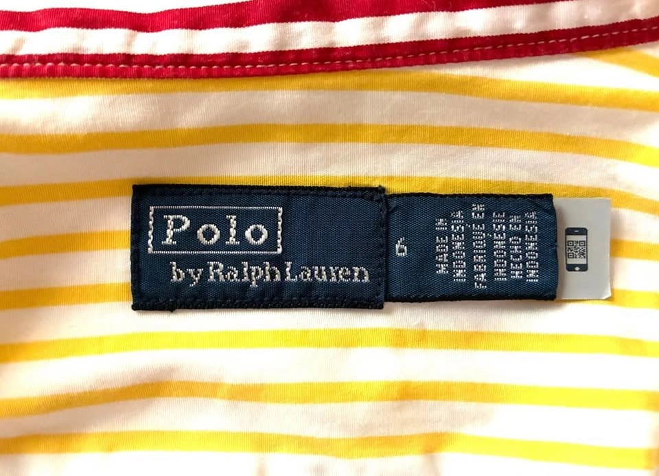 Polo Ralph Lauren Oversize Striped Cotton Fun Shirt Women - photo 5