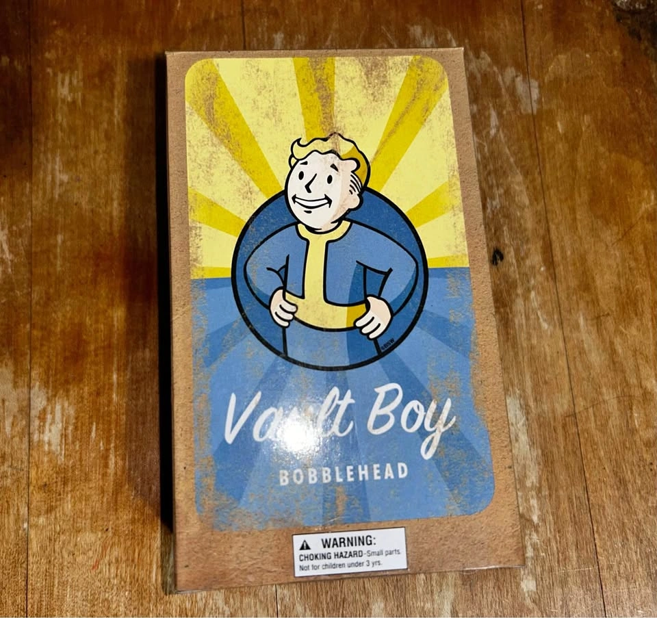 Fallout Vault Boy Bobblehead (Barter) - In Original Box