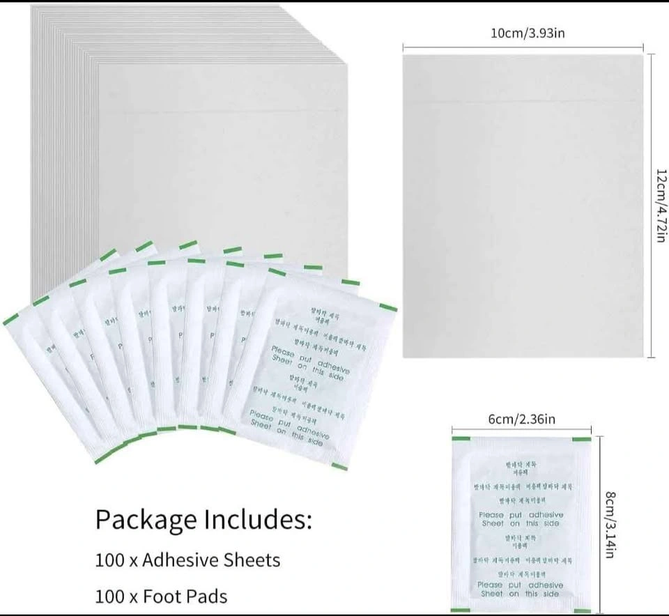 100-Pack Deep Cleansing Detox Foot Pads (Brand New) - photo 2