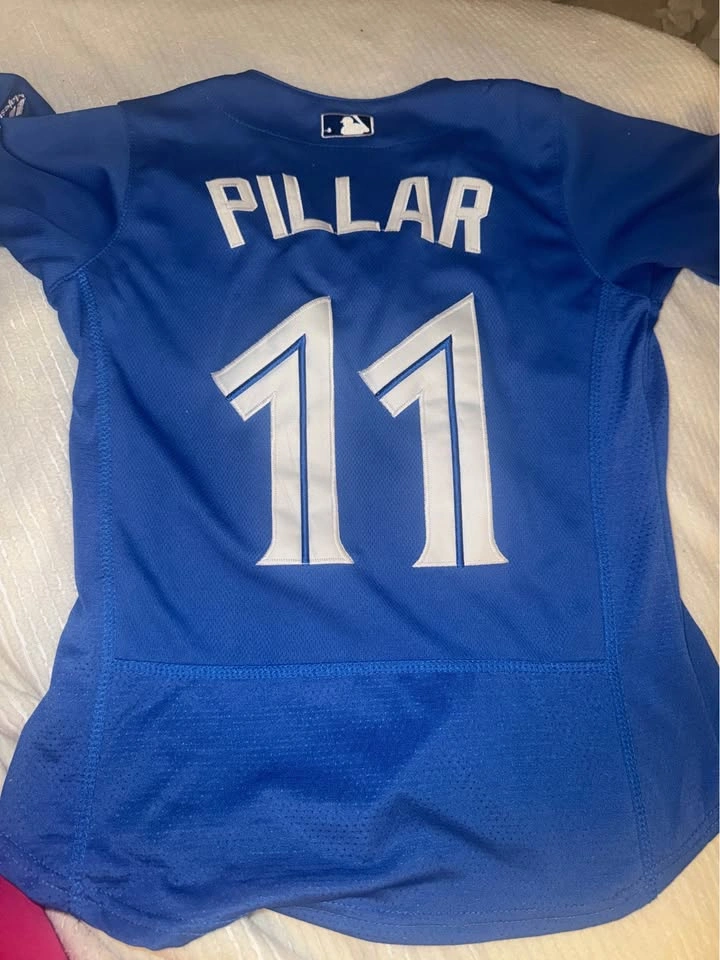 Majestic Toronto Blue Jays Kevin Pillar #11 Jersey Size S - photo 3