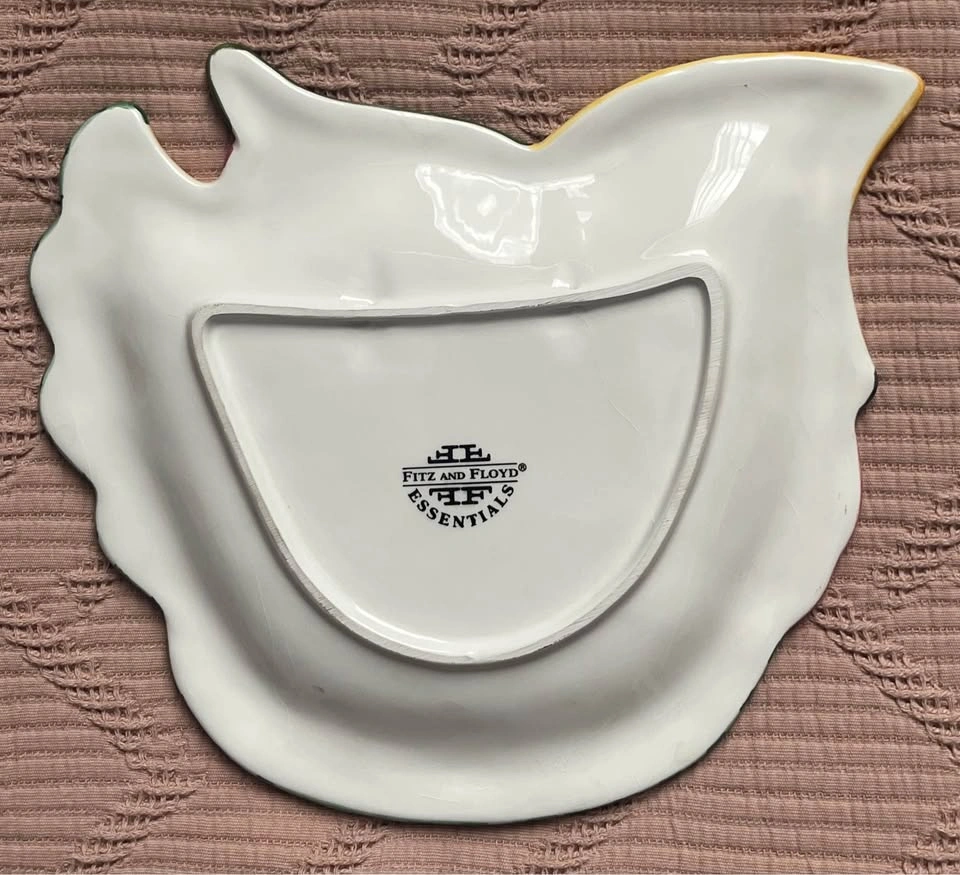 Vintage Chicken Ceramic Plate - Fitz & Floyd - photo 3
