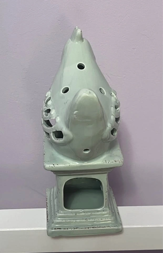 Ceramic Chicken Candle Holder - photo 3