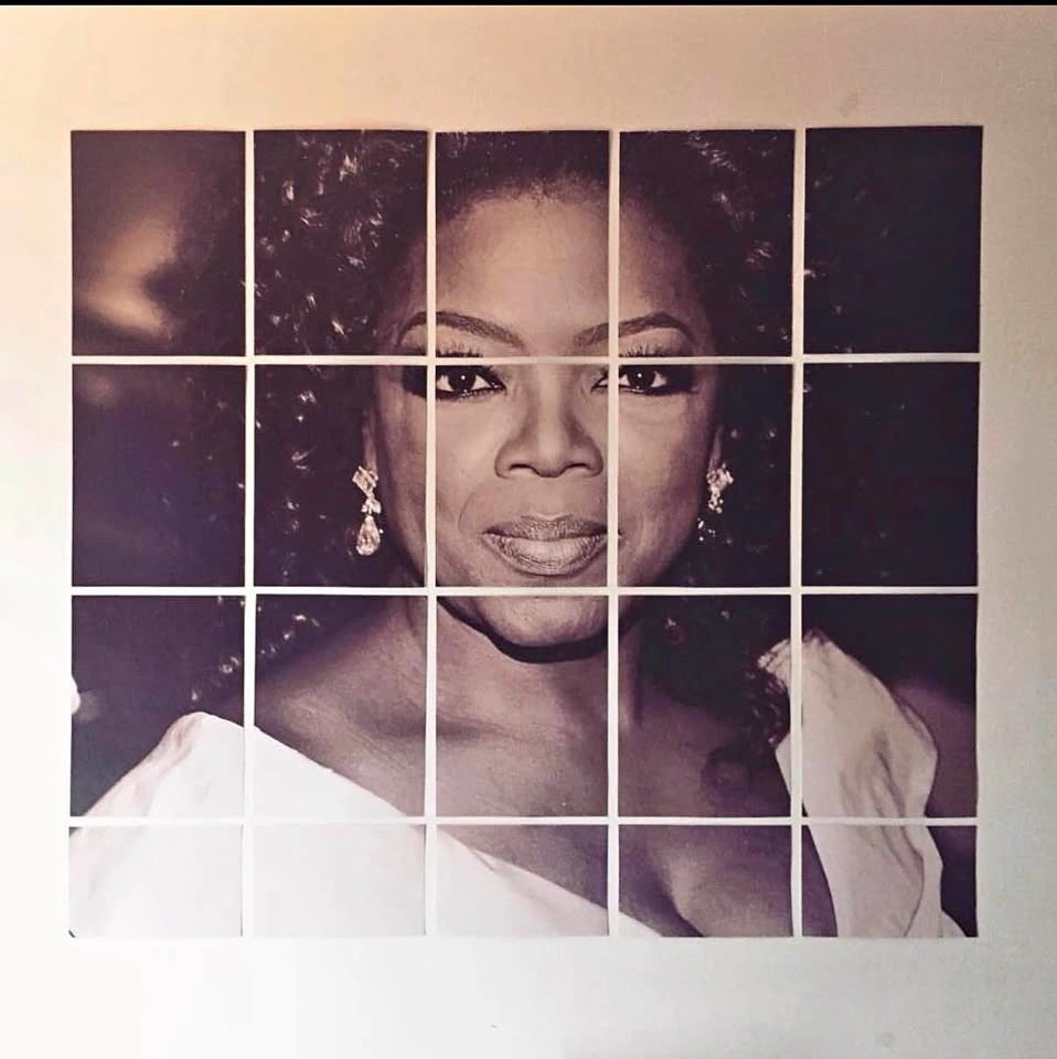 Oprah Mosaic Poster Replica from Broad City – 25-Piece