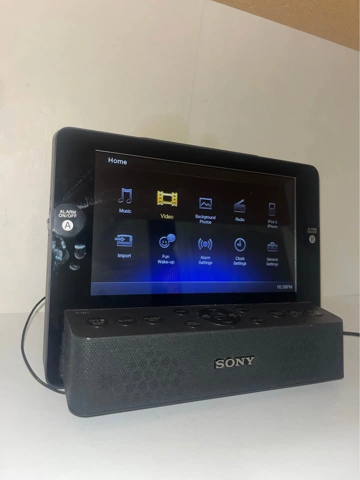 Sony Dream Machine ICF-CL75IP Clock Radio iPod/iPhone Dock - photo 2