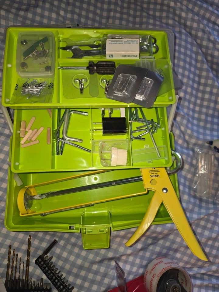 Complete DIY Tool Kit Bundle – Cordless Screwdriver & More - photo 5