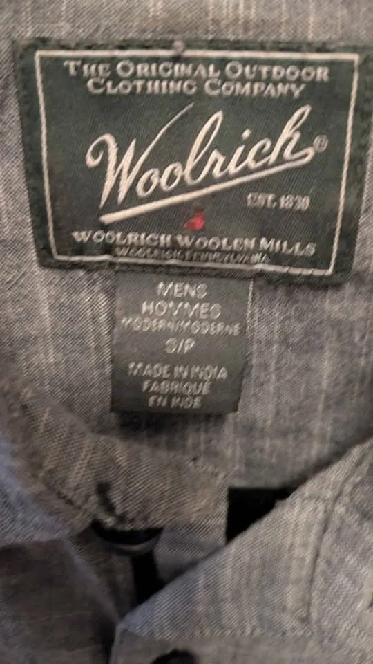 Woolrich Men's Short Sleeve Button Down Shirt - photo 2