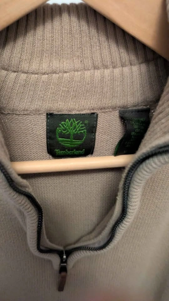 Brand New Timberland Quarter-Zip Sweater - photo 2