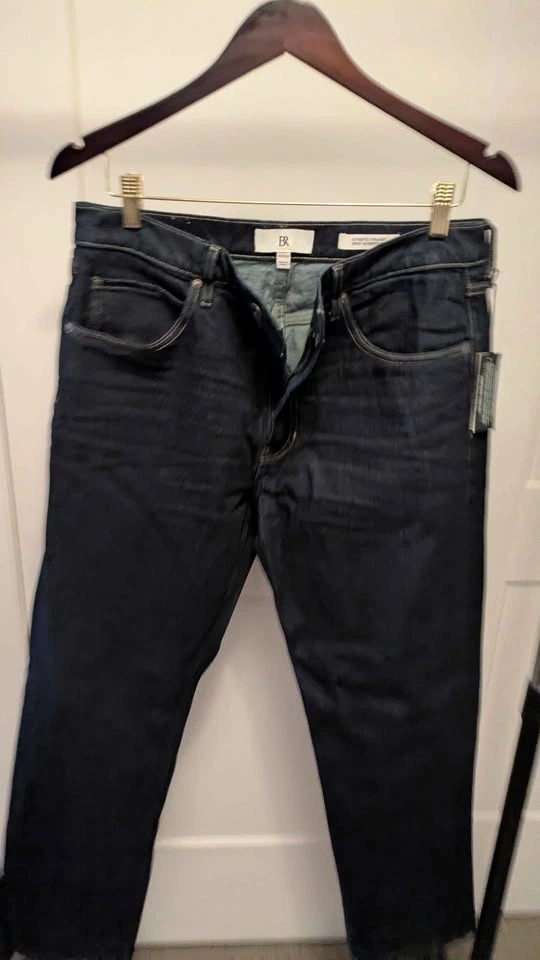 BNWT Banana Republic Authentic Straight Jeans 32x32 - photo 2