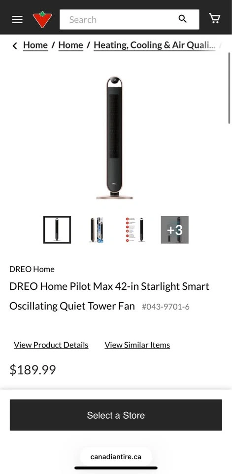 Dreo Home MAX Tower Fan - photo 4