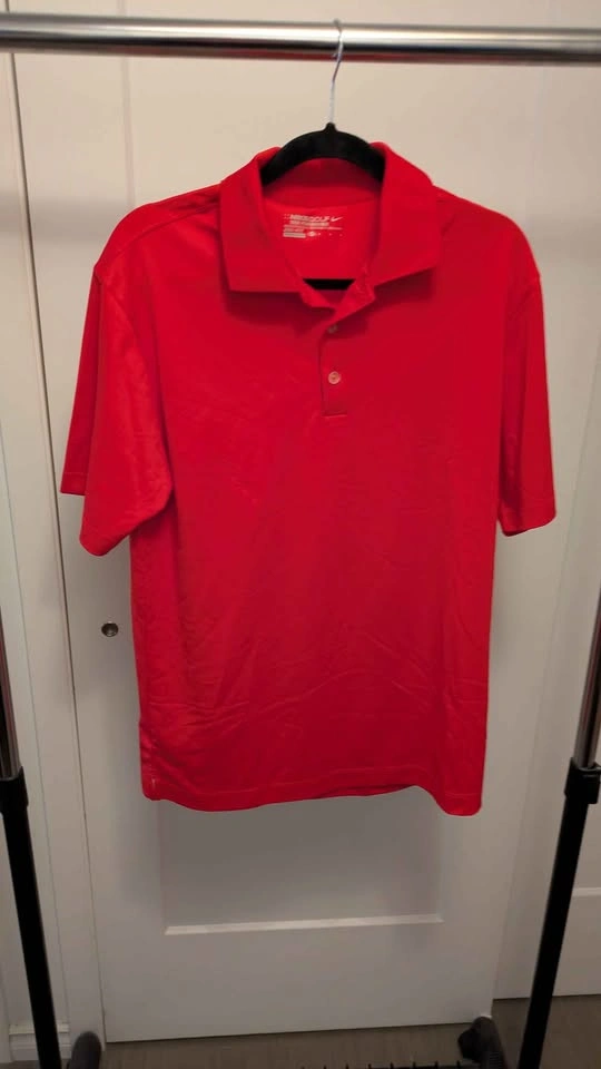 New Nike Golf Dri-FIT Tour Performance Polo Shirt - Sunday Red - photo 4