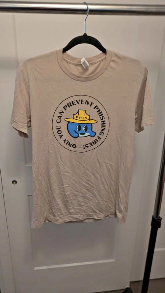New Bella + Canvas Phin Phishing Graphic T-Shirt