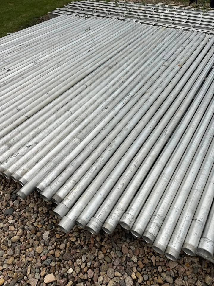 2” x 10ft Schedule 40 Aluminum Pipe - photo 2