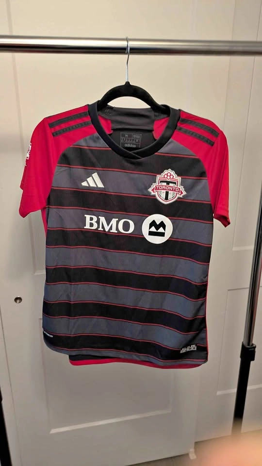 Brand New Boys Adidas Toronto FC 2023/24 Home Jersey