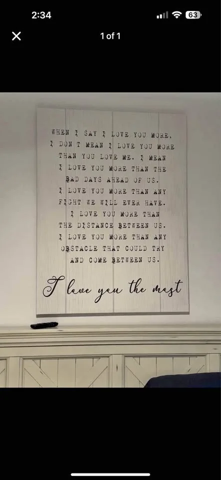 Beautiful saying for your bedroom thumbnail