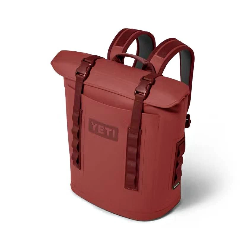 YETI Hopper M12 Soft Cooler Backpack (Stag Red)