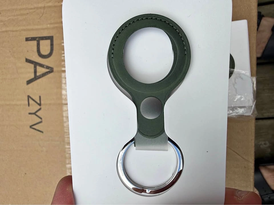 Apple AirTag FineWoven Key Ring - Evergreen