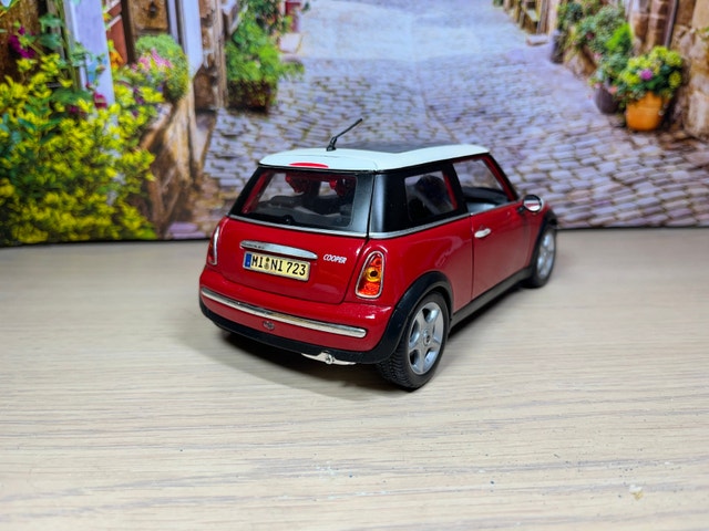 1:18 Mini Cooper diecast Model car No BOX - photo 4