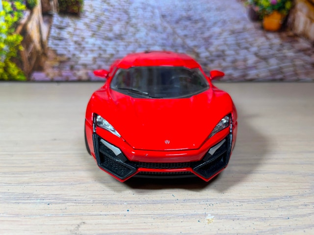 1:24 Fast & Furious Lykan Hypersport Diecast By JADA No Box - photo 4