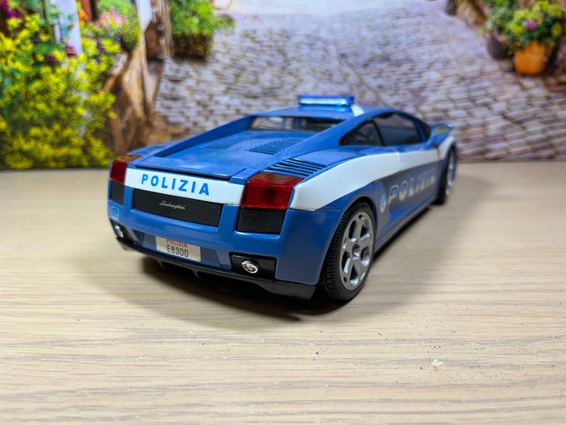 1:18 Lamborghini Gallardo Polizia Diecast Car - No Box - photo 4