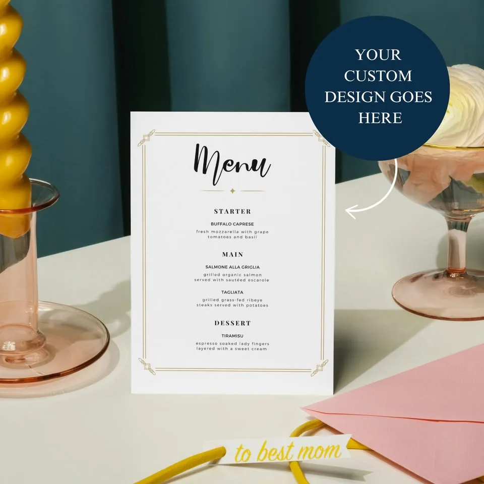 Custom Table Top Signs for Wedding and Events image indicator(2)