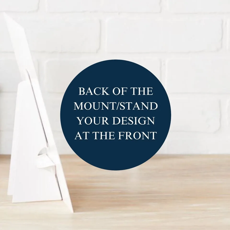 Custom Table Top Signs for Wedding and Events image indicator(3)