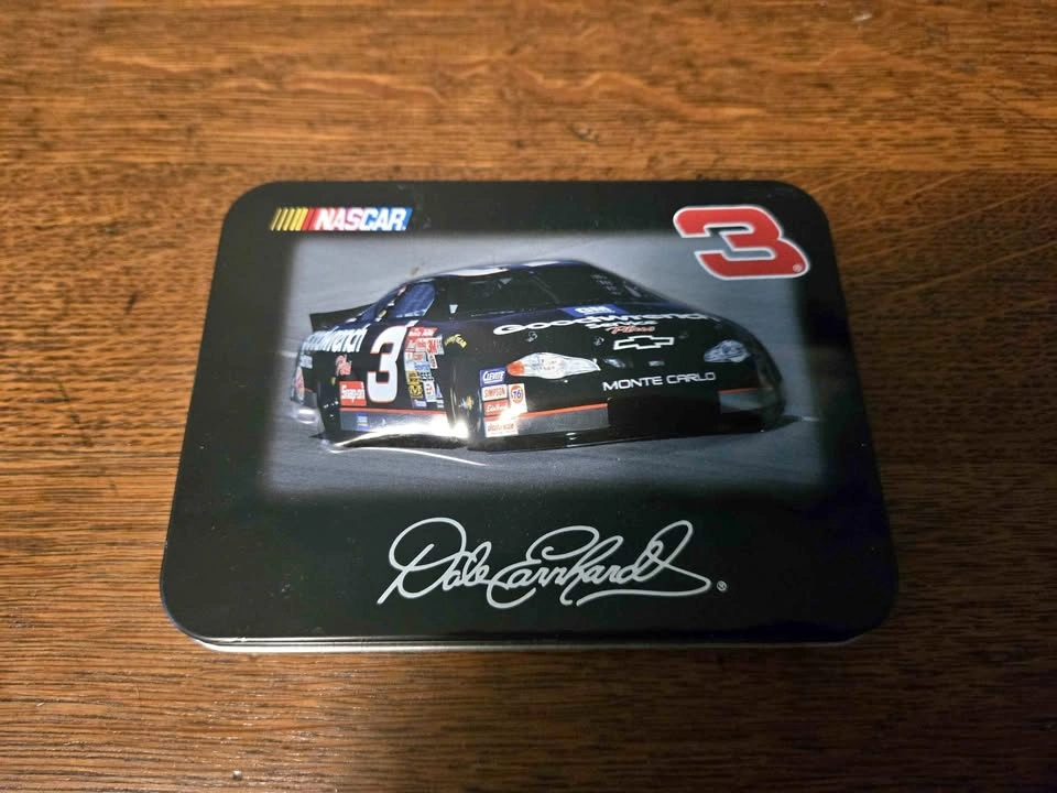 NASCAR Dale Earnhardt Playing Cards in Collector Tin