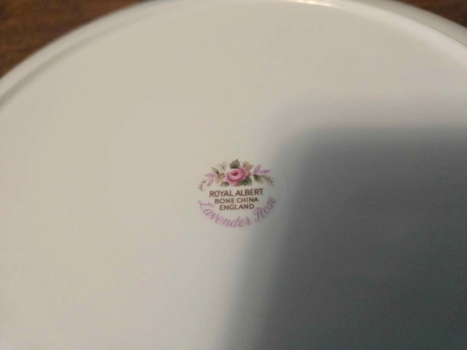 Royal Albert Lavender Rose Handled Cake Plate - photo 4