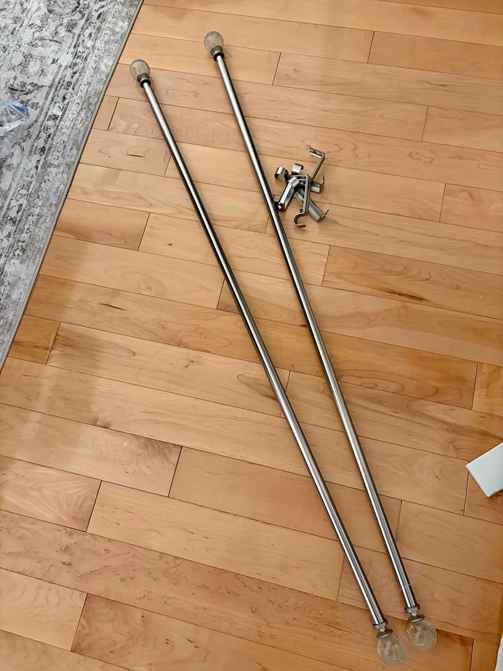 Bouclair Crystal Curtain Rods