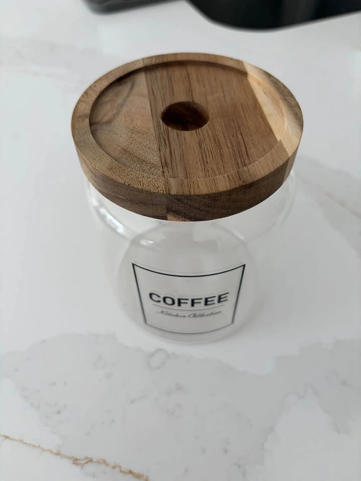Glass Coffee Storage Jar - photo 2