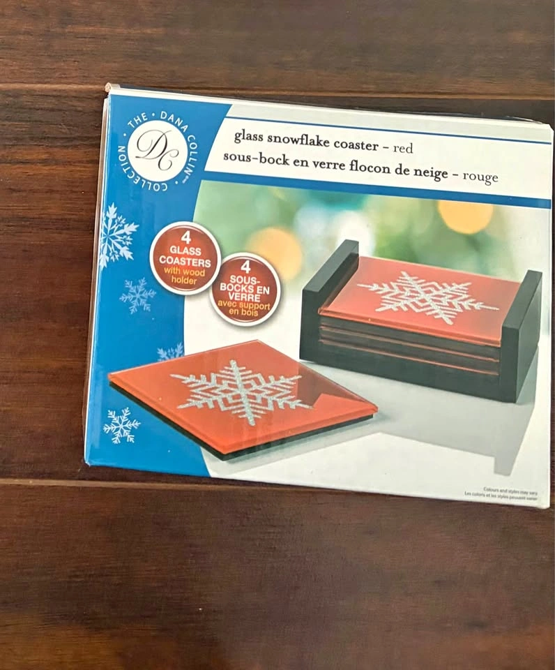 Snowflake Coasters *ALL BRAND NEW*