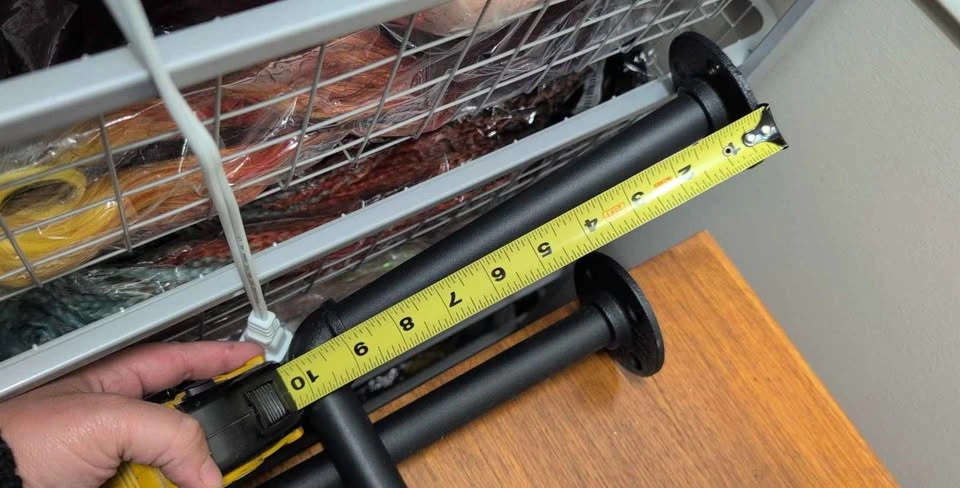 Black Industrial Pipe Garment Racks (Set of 2) - photo 3