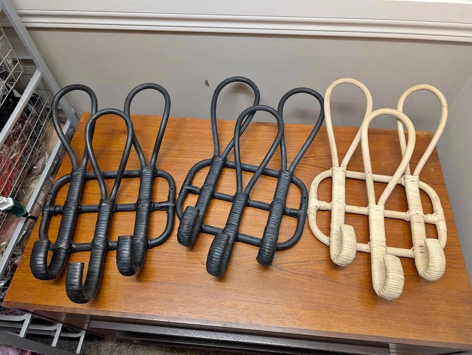 Rattan Wall Coat Racks