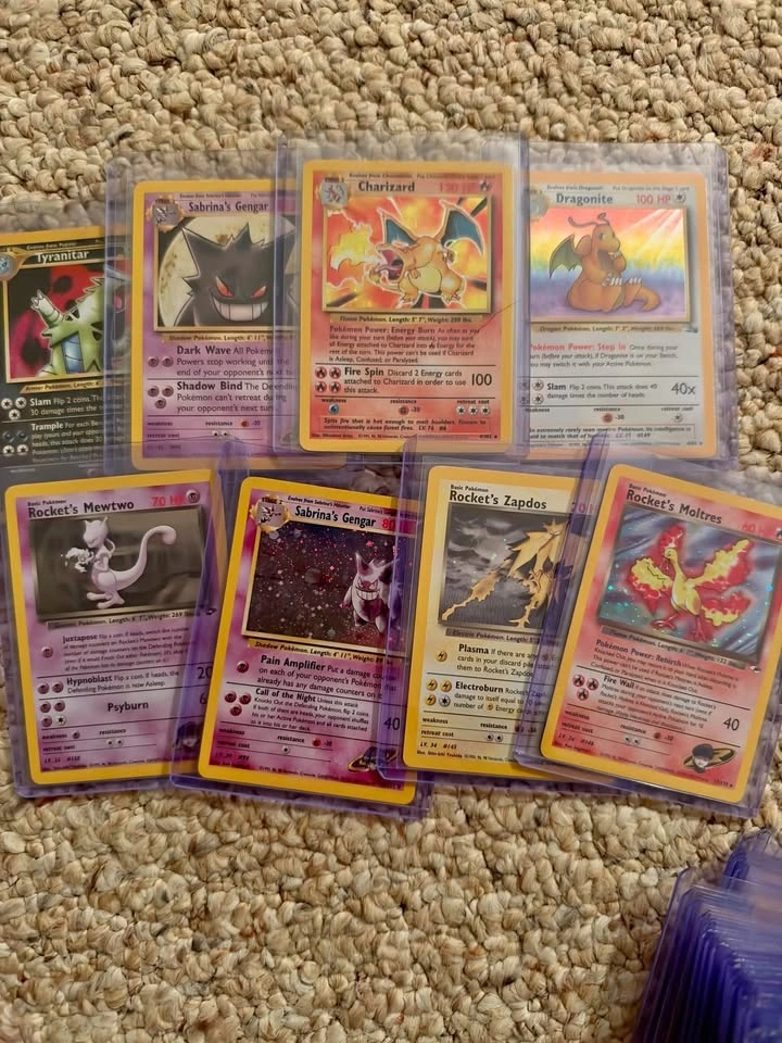 Vintage Pokémon Card Collection Lot WOTC Era