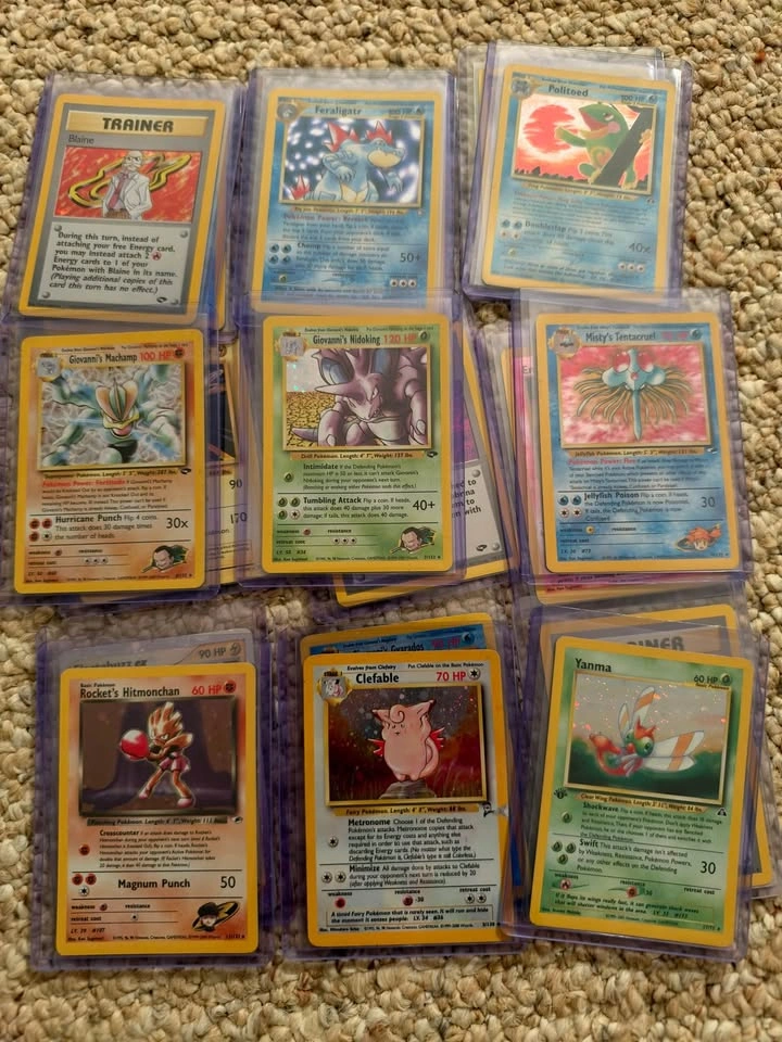 Vintage Pokémon Card Collection Lot WOTC Era - photo 4