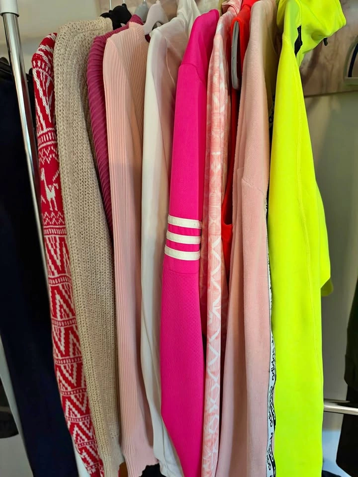 Women’s Clothing Bundle – Cozy Sweaters, Adidas & Workout Wear