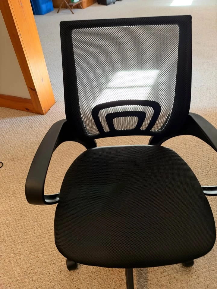 Brown Lounge Armchair + Mesh Office Chair Bundle - photo 4