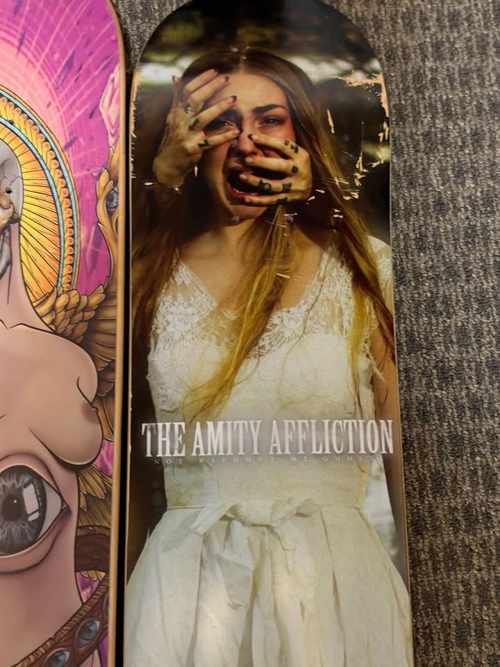 Skateboard Deck Lot – 3 Decks – SOVRN, The Amity Affliction & Ar - photo 3