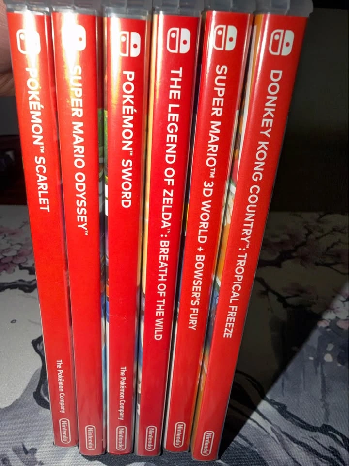 Nintendo Switch Games (Mario, Zelda, Pokemon) - photo 2