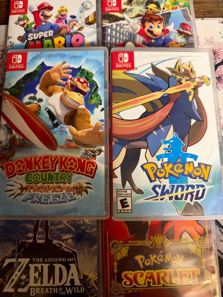 Nintendo Switch Games (Mario, Zelda, Pokemon) - photo 3