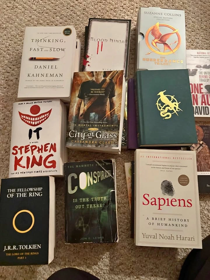 Book Collection for sale – Fantasy, Horror, Fiction & Nonfiction