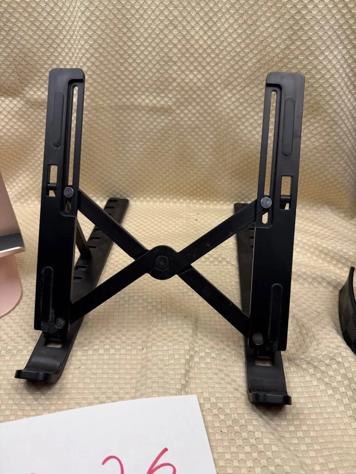 Foldable Laptop Stand and Rose Gold Phone Stand - photo 2