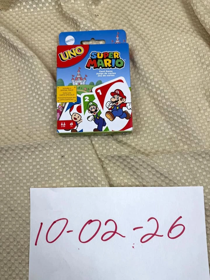 Mattel UNO Super Mario Card Game