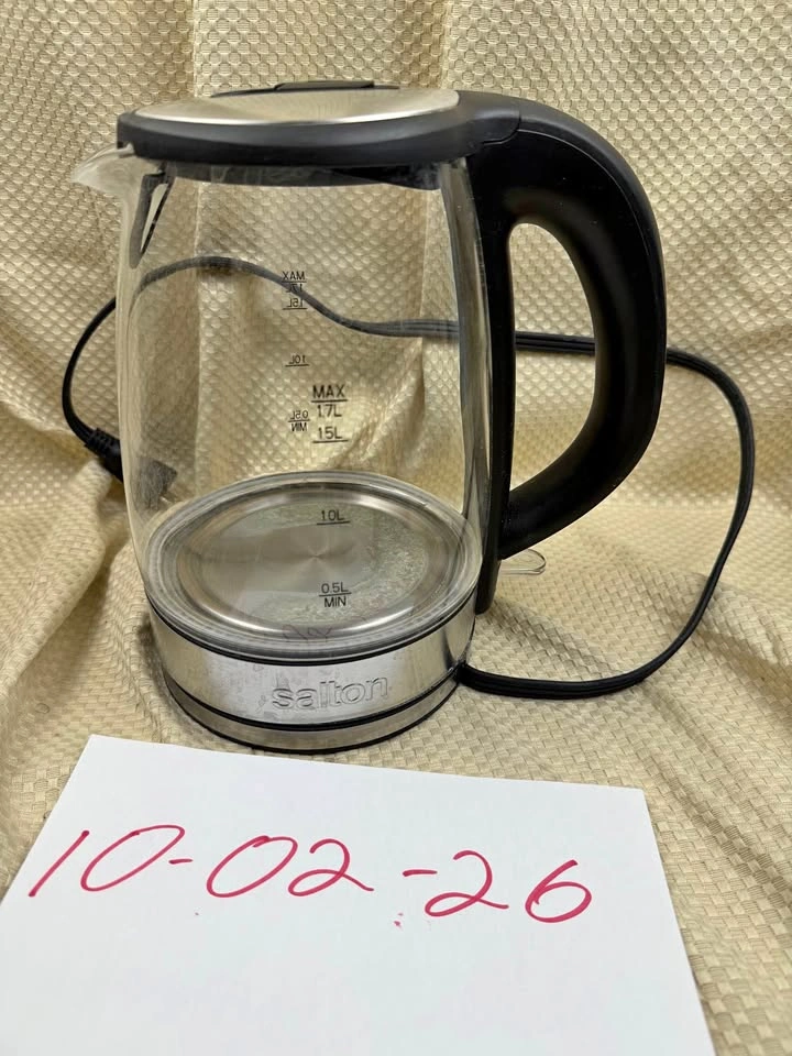 Salton Electric Glass Kettle