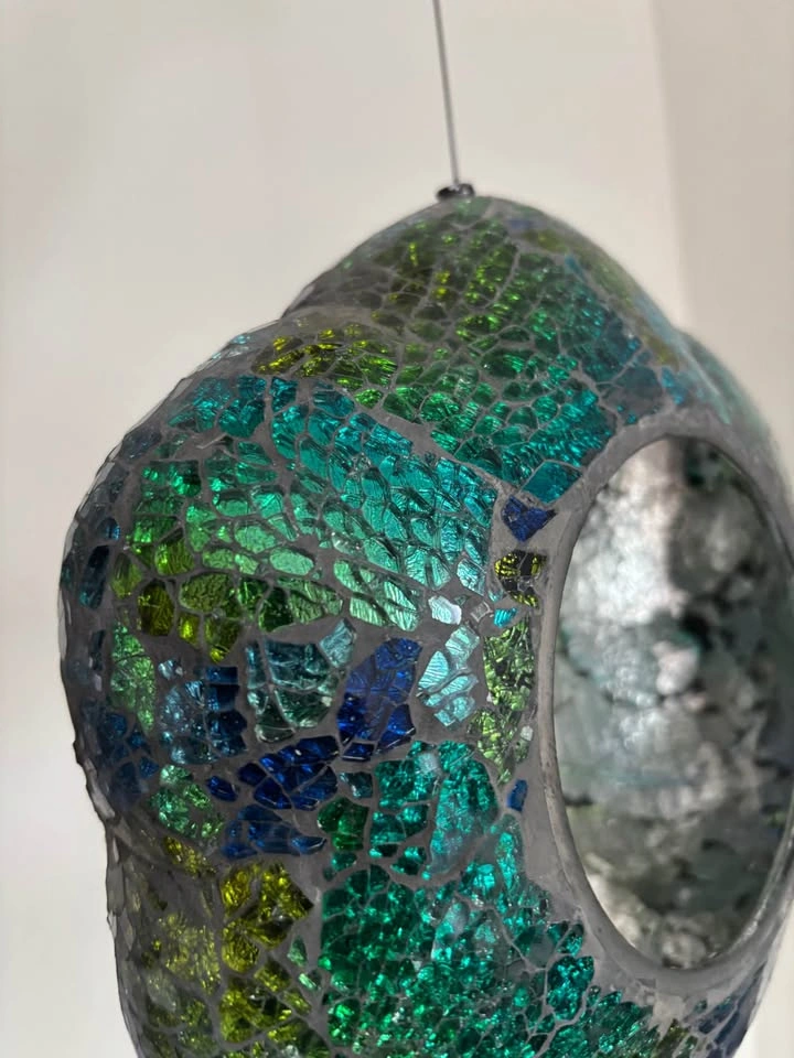 Sunnydaze Decor Mosaic Glass Bird Feeder - photo 3
