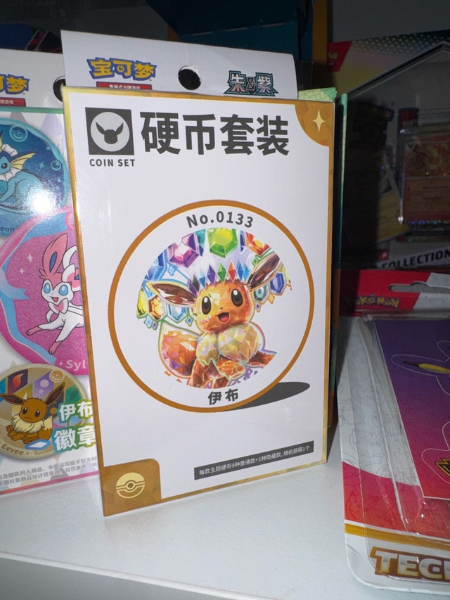 Pokemon TCG Terastal Gathering Coin Set (Simplified Chinese)