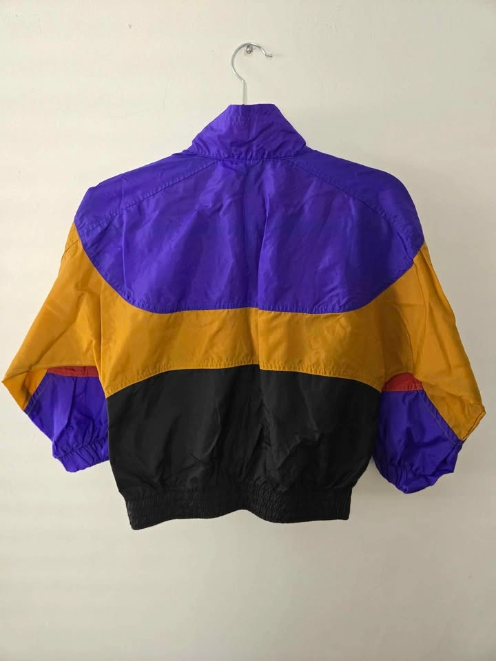 Vintage 90s Nike Windbreaker Women's S / Youth 8 Colorblock - photo 2